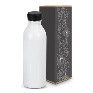Adora Recycled Aluminium Bottle (Black) — Gift Box Sleeve