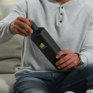Barker Vacuum Bottle (Black) — Feature