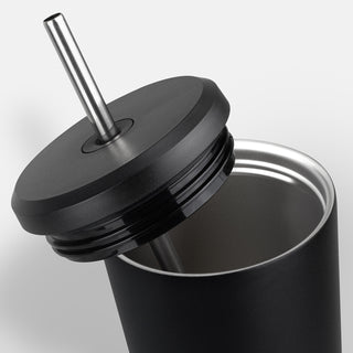 Solano Vacuum Tumbler (White) — Detail