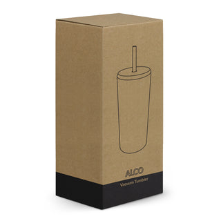 Solano Vacuum Tumbler (White) — Gift Box