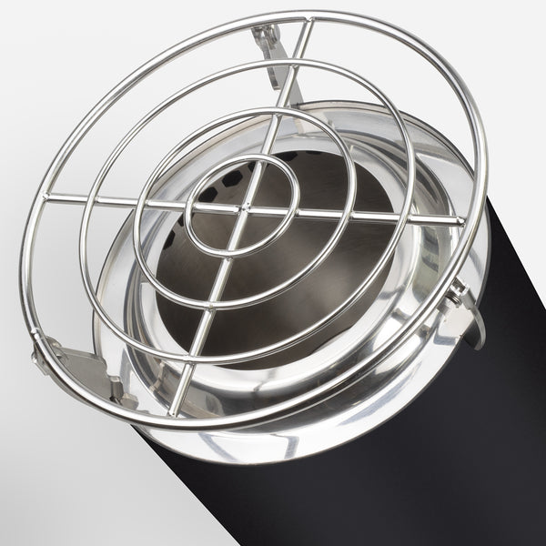 Frontier Camp Fire and Cooker (Black)