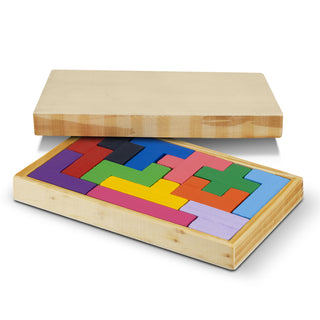 Grain Wooden Puzzle (Blocks: Multi-colour) — Puzzle