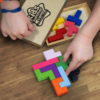 Grain Wooden Puzzle (Blocks: Multi-colour) — Feature