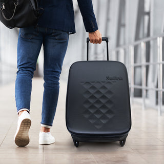 Rollink Flex Earth Suitcase - Small (Black) — Feature