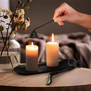 Keepsake Candle Accessory Set (Black) — Feature
