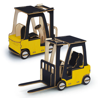 BRANDCRAFT Forklift Wooden Model (Natural) — Feature