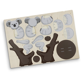 BRANDCRAFT Koala Wooden Model (Natural) — Direct Digital
