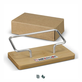 Grove Bamboo Business Card Stand (Natural) — Impact Aware