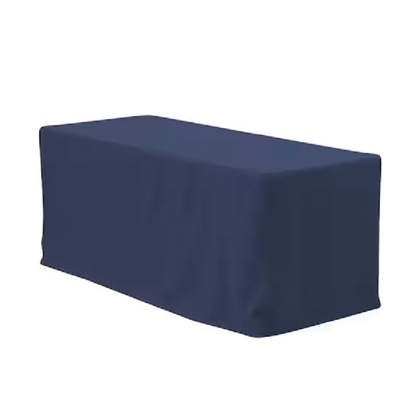 Expo 4 Foot Table Cover Fitted (White)