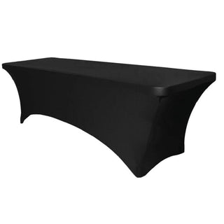 Flex 4 Foot Table Cover Stretch (White) — Stretch
