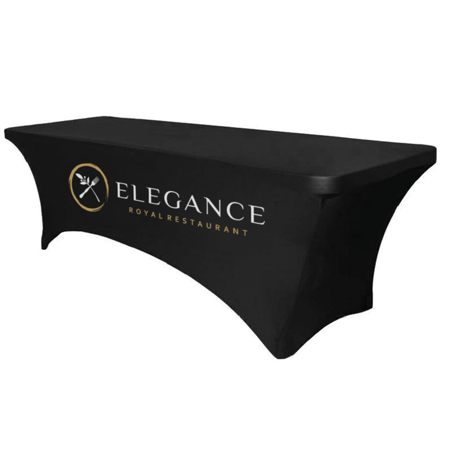 Flex 6 Foot Table Cover Stretch (White)