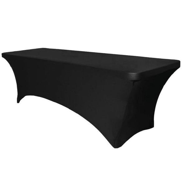 Flex 6 Foot Table Cover Stretch (White)