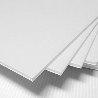 Banner 600 W x 450 H Core Flute (White) — White
