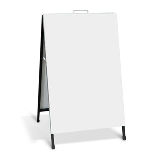 Stand 600x900 Metal A-Frame (White) — White