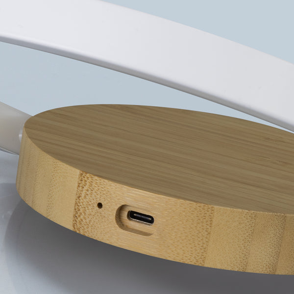Twilight Wireless Charging Night Light (Natural/White)