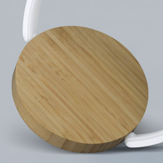 Twilight Wireless Charging Night Light (Natural/White) — Detail