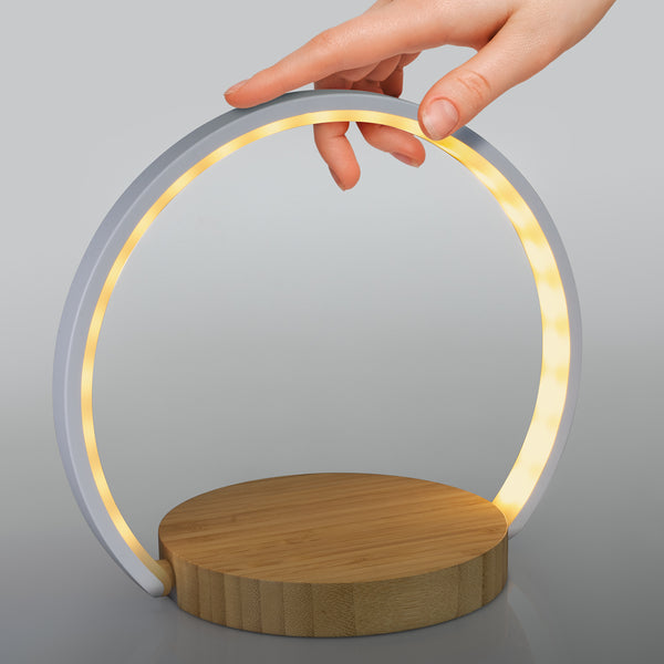 Twilight Wireless Charging Night Light (Natural/White)