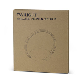 Twilight Wireless Charging Night Light (Natural/White) — Gift Box