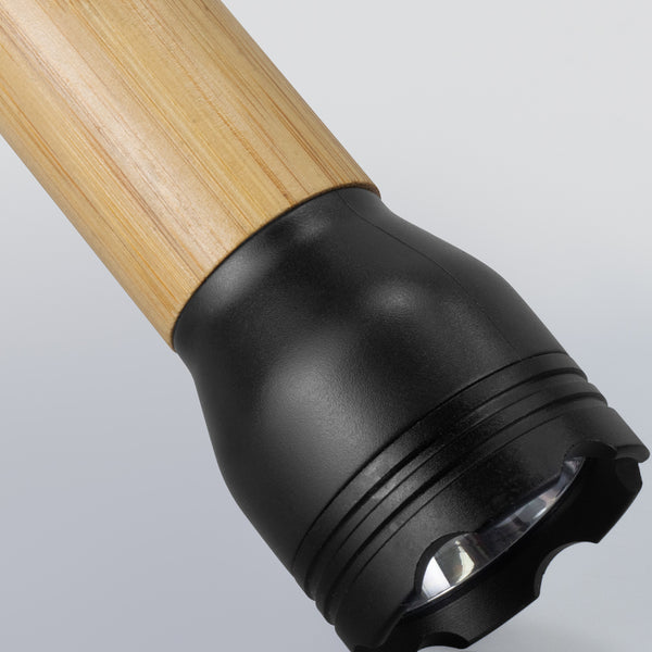 Ember Rechargeable Bamboo Torch (Natural/Black)