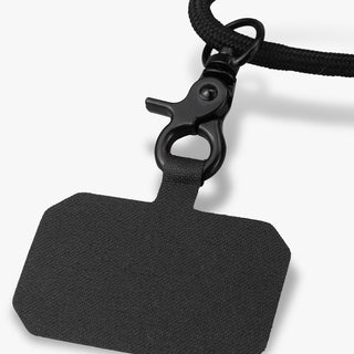 Signal Phone Lanyard (Black) — Detail