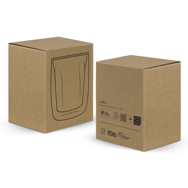 SPICE Calypso Double Wall Glass - 250ml (Clear)