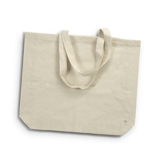 Harbour Recycled Cotton Tote Bag (Natural) — Detail