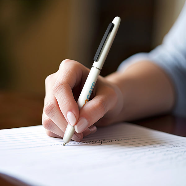 SPICE Retro Pen (Metallic White)