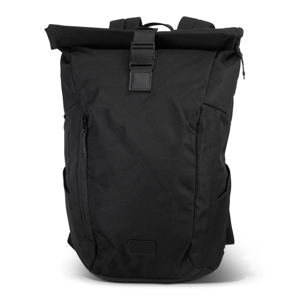 SPICE Waste2Gear Roll Up Computer Backpack (Black)