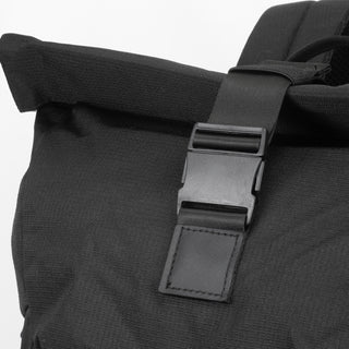 SPICE Waste2Gear Roll Up Computer Backpack (Black) — Detail