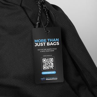 SPICE Waste2Gear Business Computer Backpack (Black) — Detail