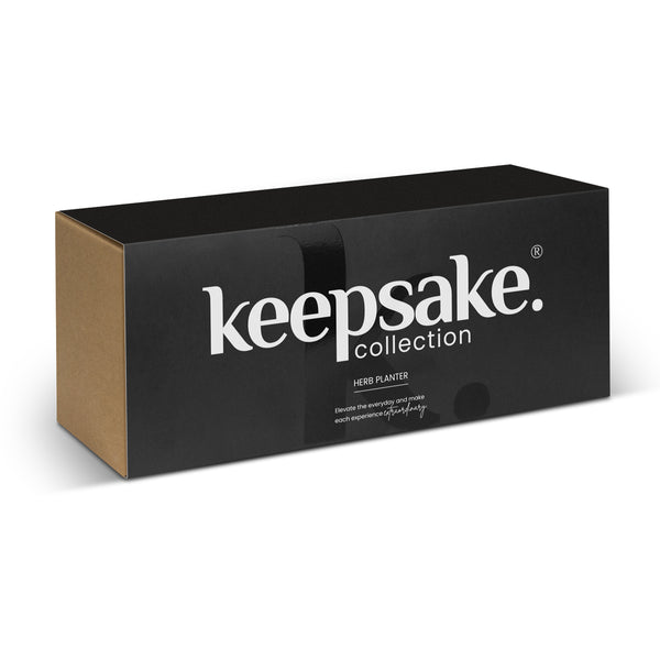Keepsake Herb Planter (White)