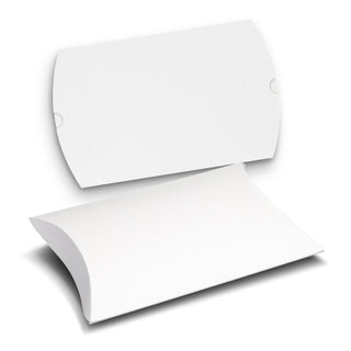 Craft Pillow Box - Medium (Black) — White