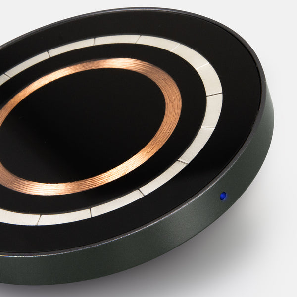 INGENIO Arc Single Wireless Charger (Gunmetal/Black)