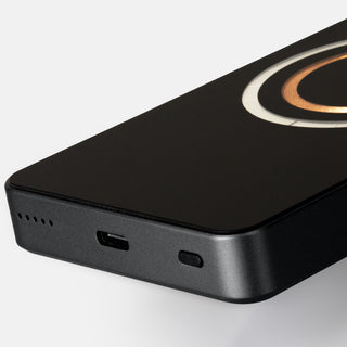 INGENIO Arc Wireless Charging Power Bank (Gunmetal/Black) — Detail