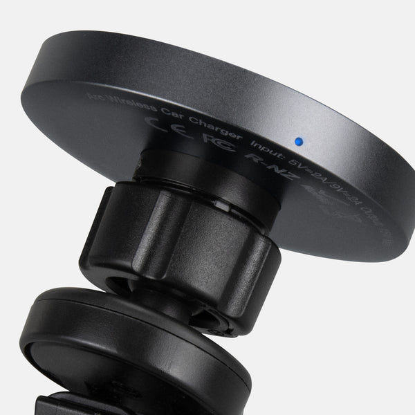 INGENIO Arc Wireless Car Charger (Gunmetal/Black)