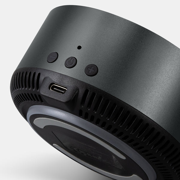 INGENIO Arc Wireless Charging Speaker (Gunmetal/Black)