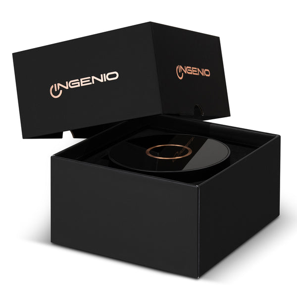 INGENIO Arc Wireless Charging Speaker (Gunmetal/Black)