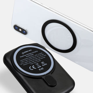 INGENIO MagSnap Wireless Charging Power Bank (Black) — Detail