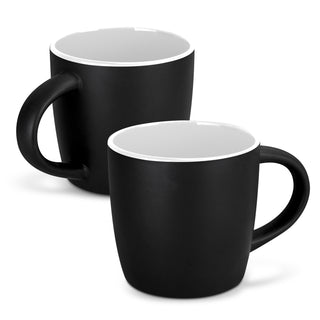 Brew Coffee Mug - Two-Tone (Black/White)