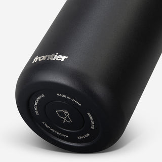 Frontier Roam Vacuum Bottle (Black) — Detail