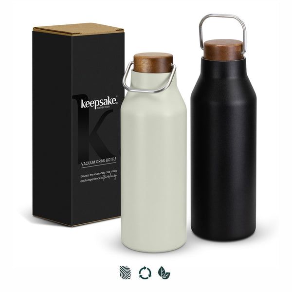 Keepsake Vacuum Drink Bottle (Black)