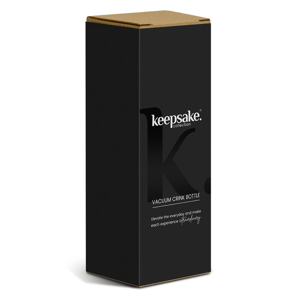 Keepsake Vacuum Drink Bottle (Black)