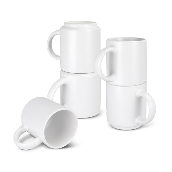 Espresso Stackable Coffee Mug (White)