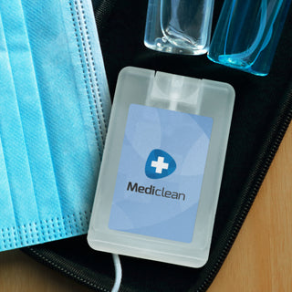 Shield Hand Sanitiser Card (Frosted Clear) — Feature