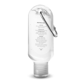 Crest Carabiner Hand Sanitiser 55ml (Clear)