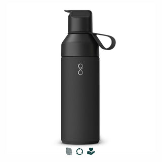 Ocean Bottle GO Vacuum Bottle (Obsidian Black) — Impact Aware
