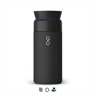 Ocean Bottle Brew Flask (Obsidian Black) — Impact Aware