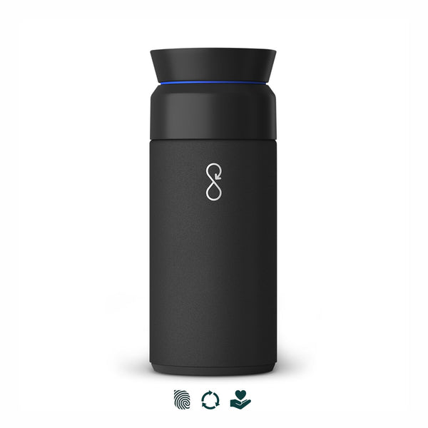Ocean Bottle Brew Flask (Obsidian Black)