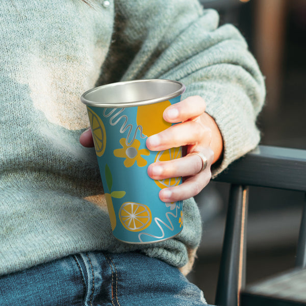 Prism Colour Changing Cup (Silver)