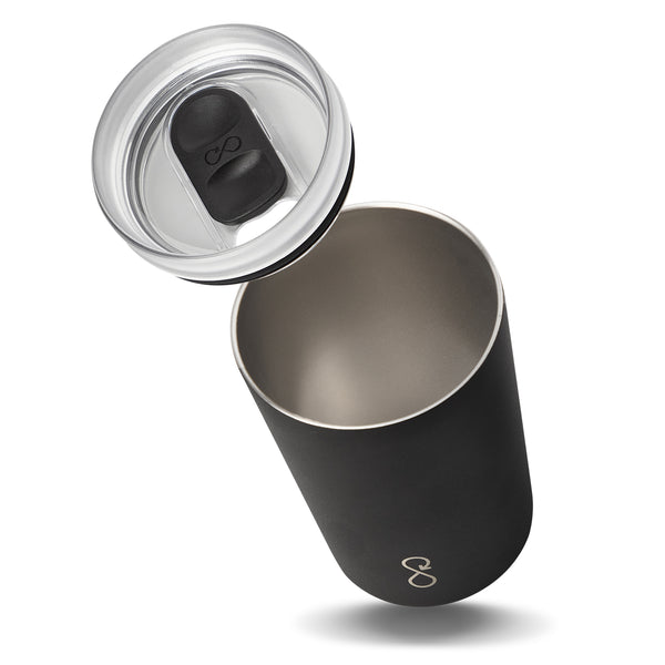 Ocean Bottle Vacuum Tumbler (Obsidian Black)
